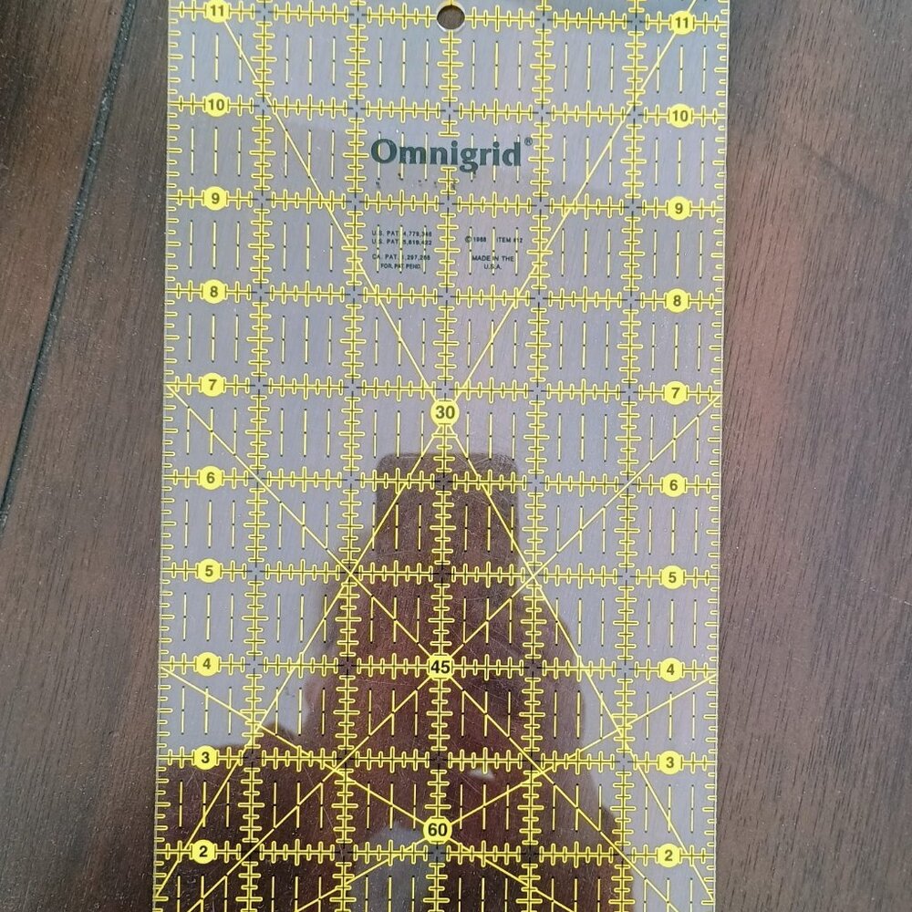 💛💛💛OMNIGRID QUILT RULERS (3) DIFFERENT SIZES EEUC - Picture 3 of 3